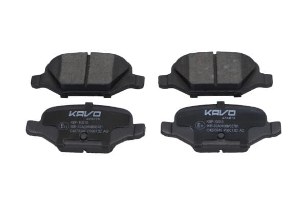 KAVO PARTS Sada brzdových platničiek kotúčovej brzdy KBP-10010 1