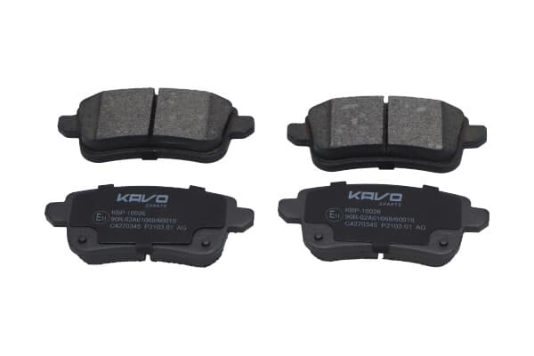 KAVO PARTS Sada brzdových platničiek kotúčovej brzdy KBP-10026 1