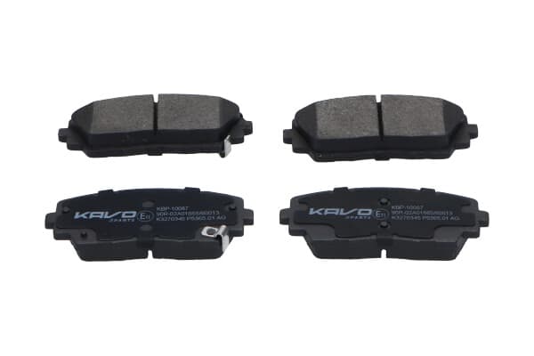 KAVO PARTS Sada brzdových platničiek kotúčovej brzdy KBP-10087 1