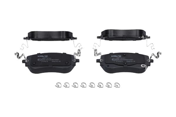 KAVO PARTS Sada brzdových platničiek kotúčovej brzdy KBP-10151 1