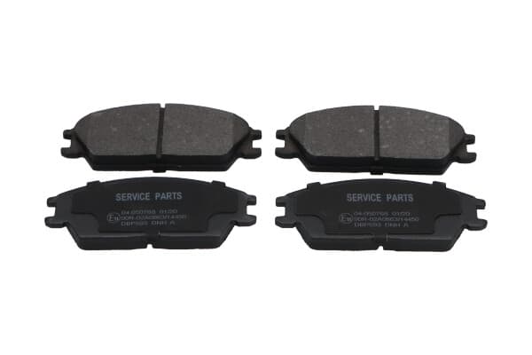 KAVO PARTS Sada brzdových platničiek kotúčovej brzdy KBP-3028 1