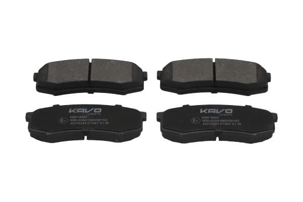 KAVO PARTS Sada brzdových platničiek kotúčovej brzdy KBP-9007 1