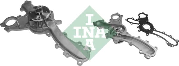 INA Vodné čerpadlo, chladenie motora 538055410 1