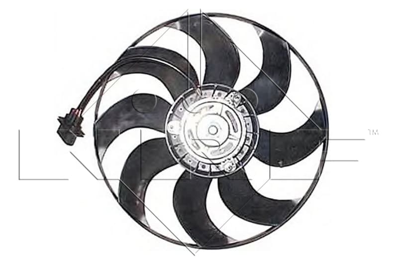 NRF Ventilátor chladenia motora 47375 1
