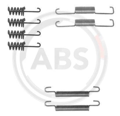 A.B.S. Sada prísluženstva čeľustí parkovacej brzdy 0774Q 1