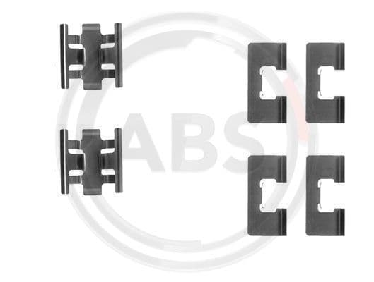 A.B.S. Sada prísluženstva obloženia kotúčovej brzdy 1091Q 1