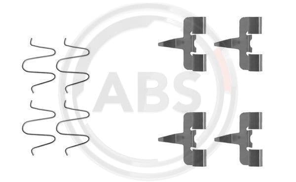 A.B.S. Sada prísluženstva obloženia kotúčovej brzdy 1207Q 1