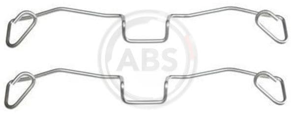 A.B.S. Sada prísluženstva obloženia kotúčovej brzdy 1633Q 1