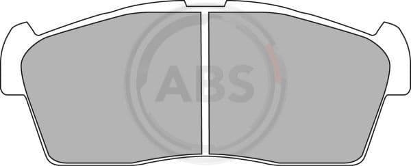 A.B.S. Sada brzdových platničiek kotúčovej brzdy 37236 1