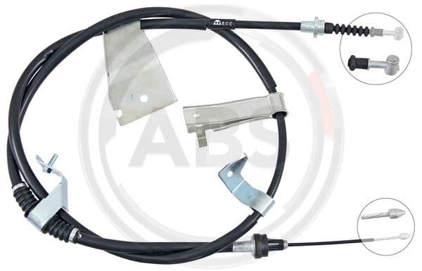 A.B.S. Ťažné lanko parkovacej brzdy K14146 1