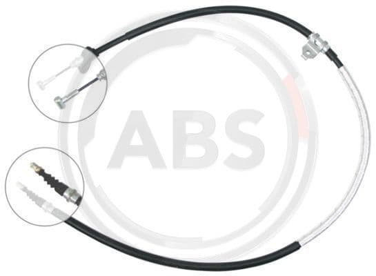 A.B.S. Ťažné lanko parkovacej brzdy K14348 1