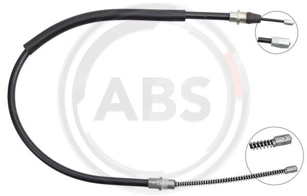 A.B.S. Ťažné lanko parkovacej brzdy K15568 1