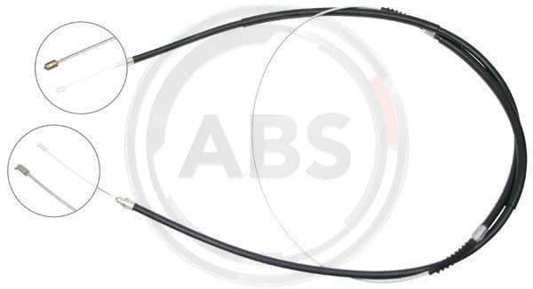 A.B.S. Ťažné lanko parkovacej brzdy K16845 1