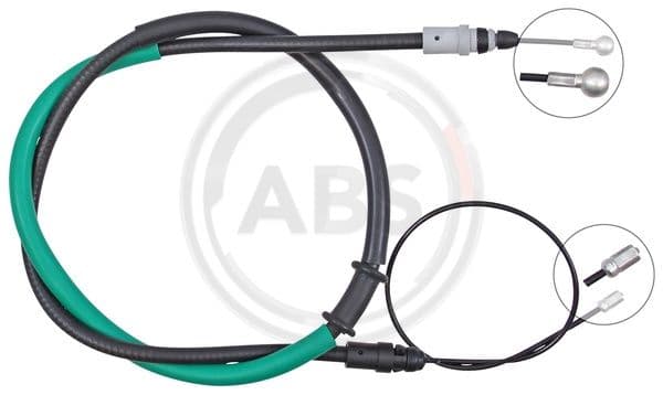 A.B.S. Ťažné lanko parkovacej brzdy K17591 1