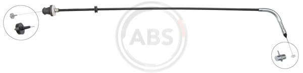 A.B.S. Plynové lanko K37260 1