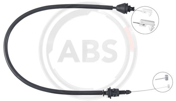 A.B.S. Plynové lanko K37540 1