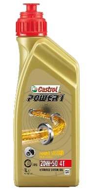 CASTROL Olej Castrol Power 1 4T 20W-50 1L 15049A 1
