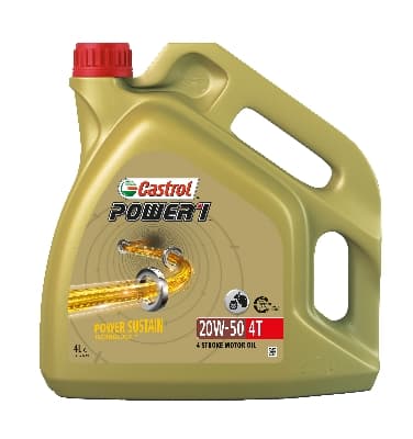 CASTROL Olej Castrol Power 1 4T 20W-50 4L 15049B 1
