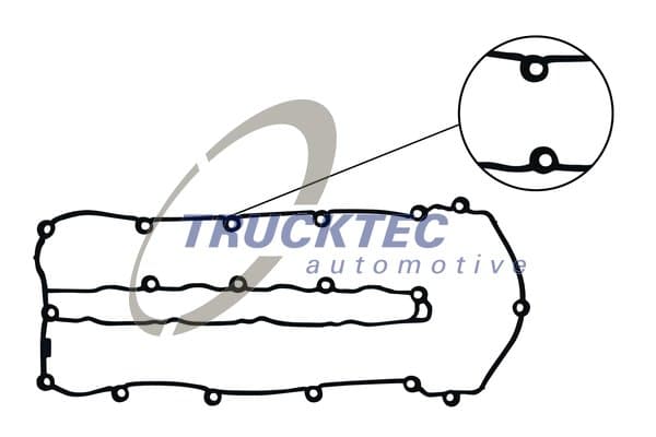 TRUCKTEC AUTOMOTIVE Tesnenie veka hlavy valcov 02.10.029 1