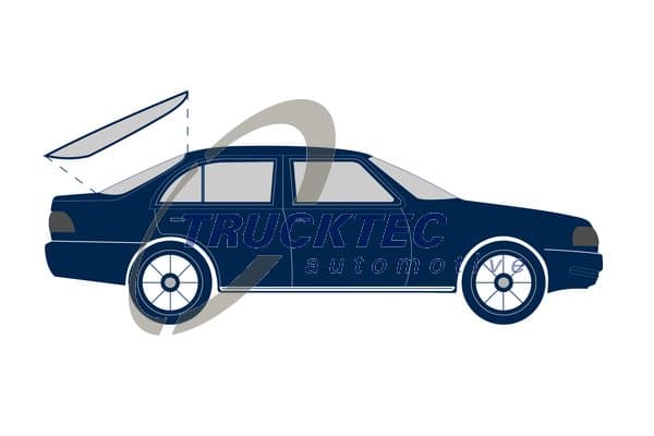 TRUCKTEC AUTOMOTIVE Tesnenie zadného skla 0250003 1