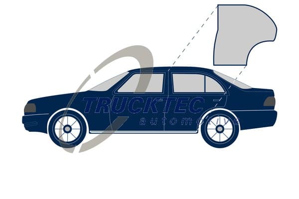 TRUCKTEC AUTOMOTIVE Tesnenie dverí 0253039 1