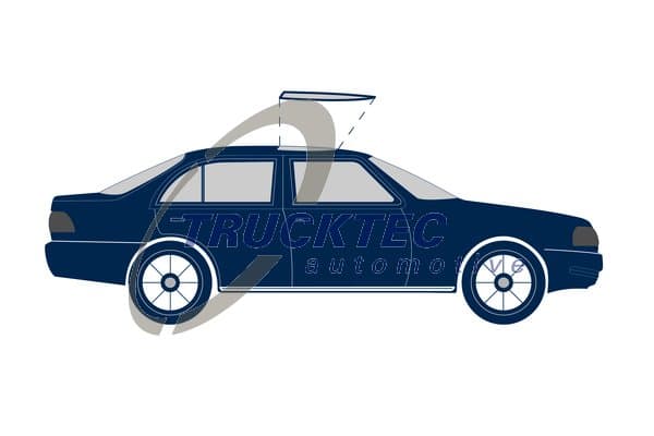 TRUCKTEC AUTOMOTIVE Tesnenie posuvnej strecha 02.54.002 1