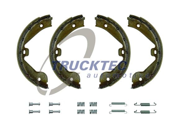 TRUCKTEC AUTOMOTIVE Sada brzd. čeľustí parkov. brzdy 07.35.078 1