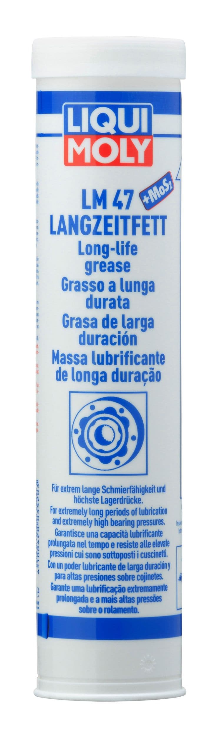 LIQUI MOLY LM 47 + MOS2, dlhodobý mazací tuk - 400g 3520 1