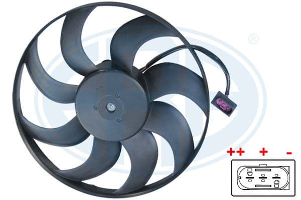 ERA Ventilátor chladenia motora 352063 1