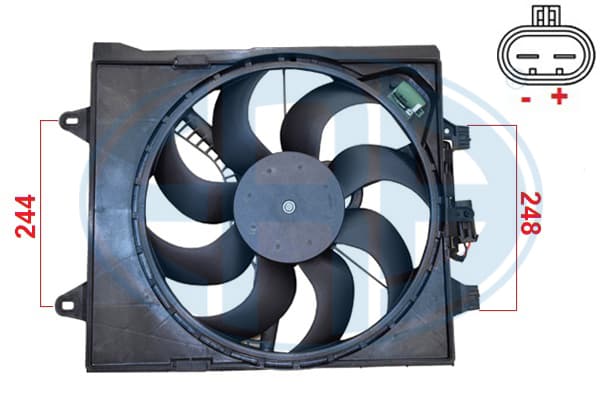 ERA Ventilátor chladenia motora 352148 1