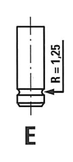 FRECCIA Sací ventil R6426/SNT 1