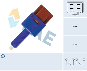 FAE Spínač brzdových svetiel 24454 1
