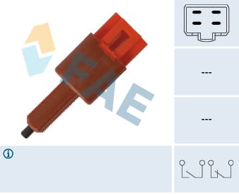 FAE Spínač brzdových svetiel 24455 1