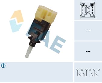 FAE Spínač brzdových svetiel 24595 1