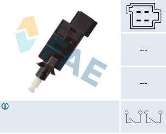 FAE Spínač brzdových svetiel 24785 1