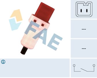 FAE Spínač brzdových svetiel 24896 1