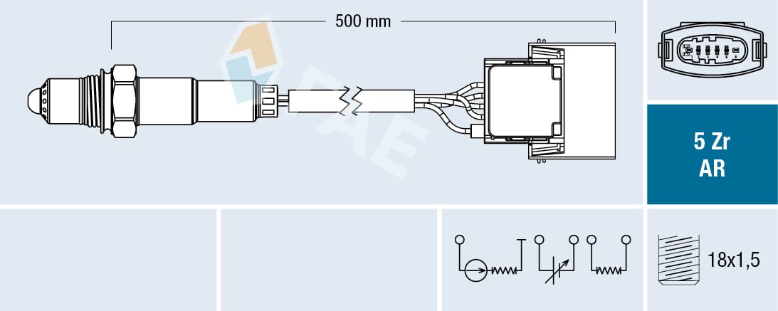 FAE Lambda sonda 75015 1