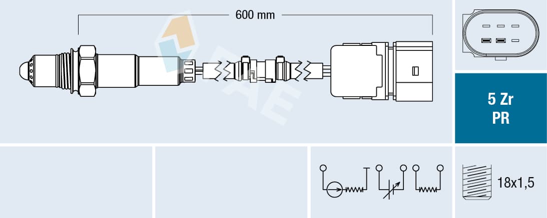 FAE Lambda sonda 75042 1