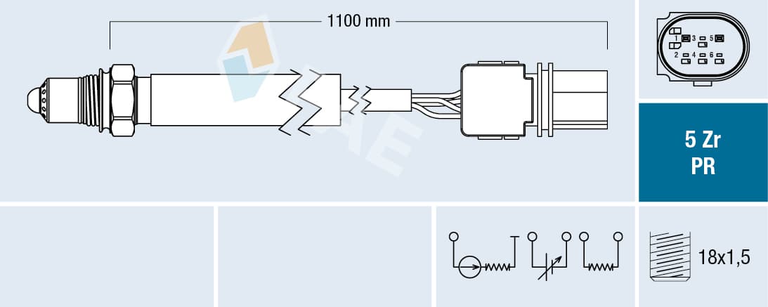 FAE Lambda sonda 75156 1