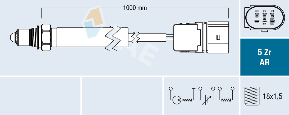 FAE Lambda sonda 75162 1