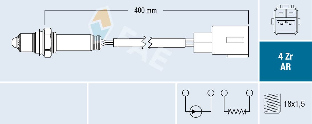 FAE Lambda sonda 75603 1