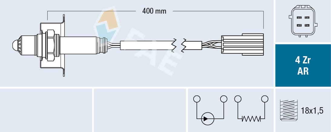 FAE Lambda sonda 75613 1