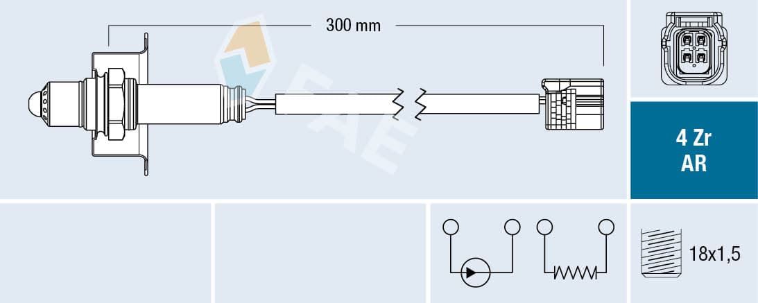 FAE Lambda sonda 75622 1