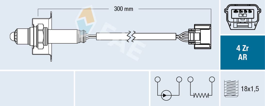 FAE Lambda sonda 75642 1