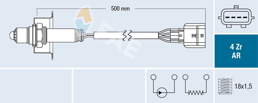 FAE Lambda sonda 75646 1