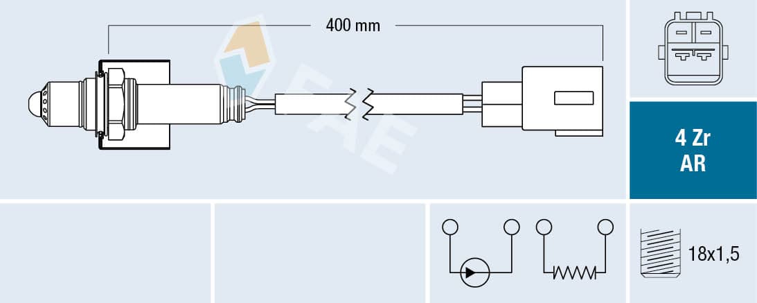 FAE Lambda sonda 75654 1