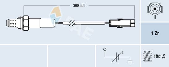 FAE Lambda sonda 77101 1