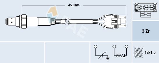 FAE Lambda sonda 77117 1