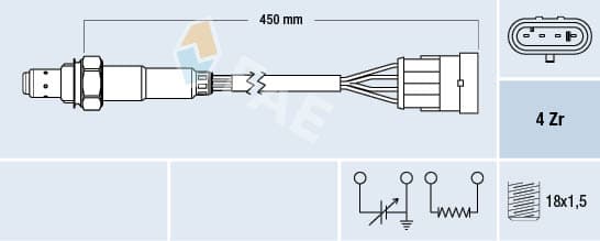 FAE Lambda sonda 77159 1