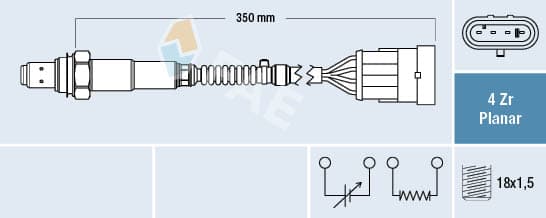 FAE Lambda sonda 77223 1